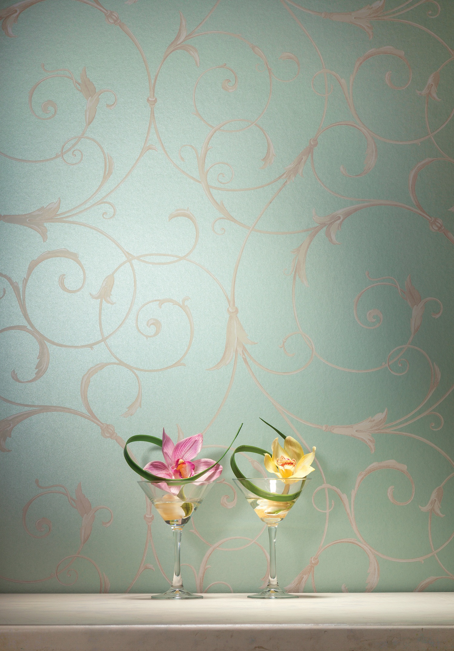 Обои Milassa Swan SW4 006 10,05×1 фото в интерьере